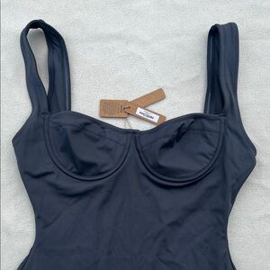 SKIMS Gray Women's One Piece Swimsuit